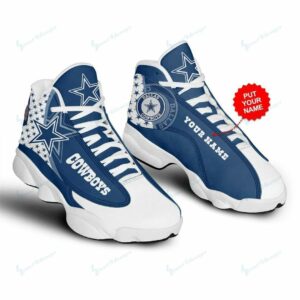 Dallas Cowboys Air Jordan 13 AJD13 Sneakers 1027 NFL Gift for Fans