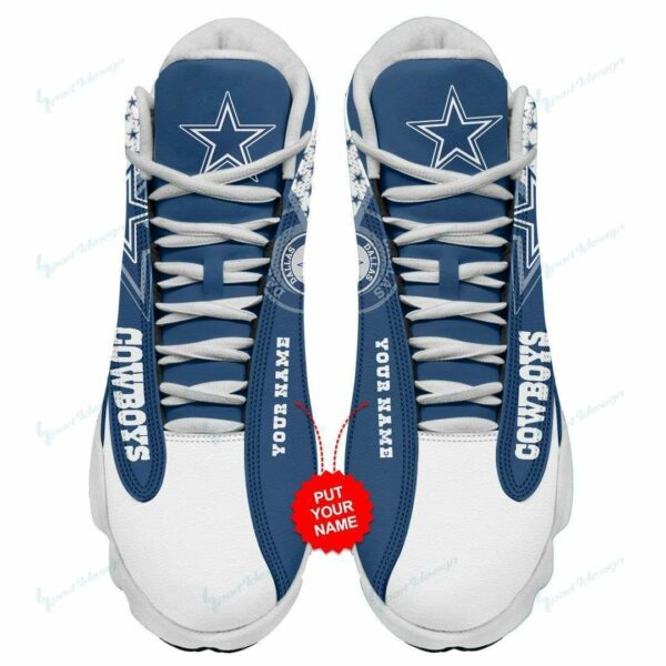 Dallas Cowboys Air Jordan 13 AJD13 Sneakers 1027 NFL Gift for Fanss