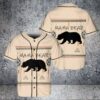 Mama Bear Native Symbol Native American Baseball Jersey